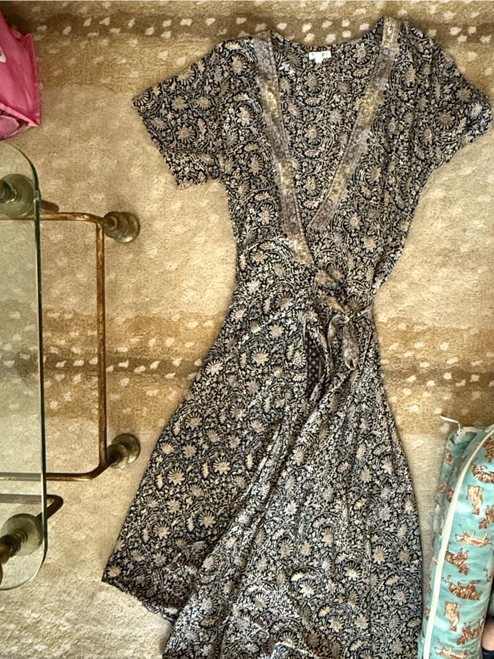 paani wrap dress size m
